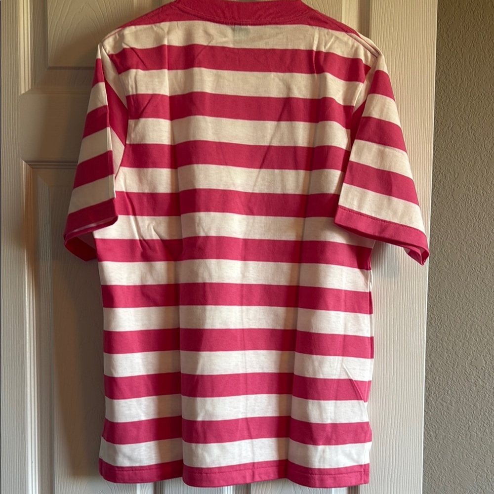 Land’s End Watermelon Striped T-Shirt - Picture 2 of 4